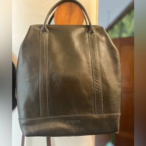 Genicci leather bag pack